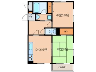 メゾン別所の物件間取画像